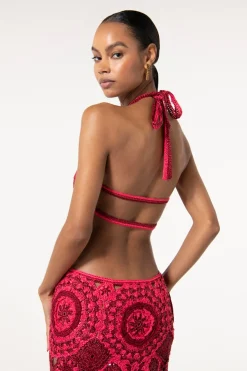 Accalia Crochet Gown