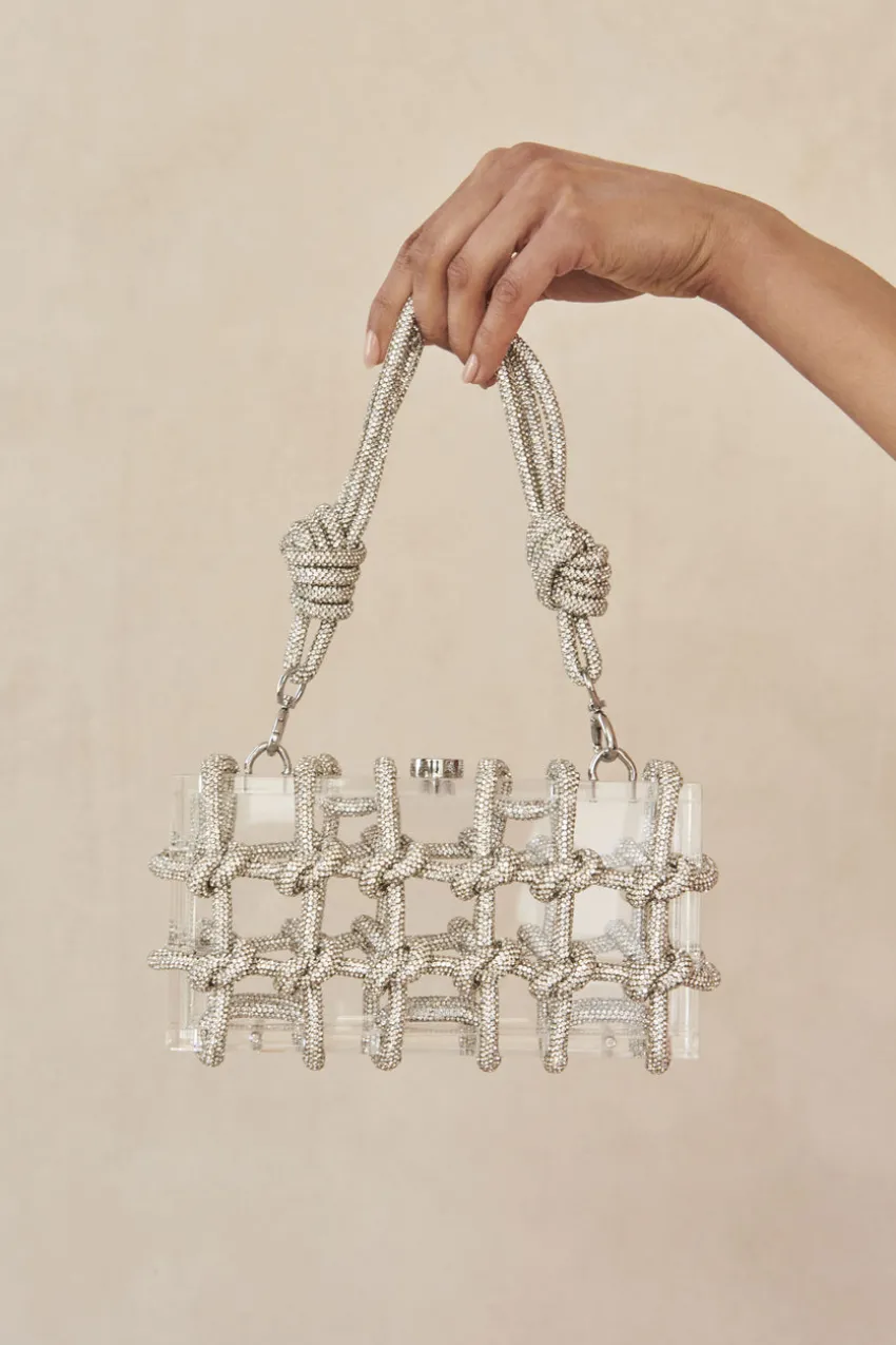 Bess Rhinestone Shoulder Bag