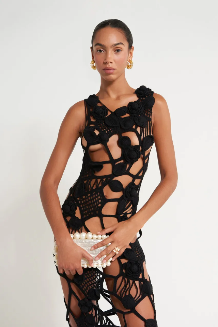 Chandler Crochet Dress