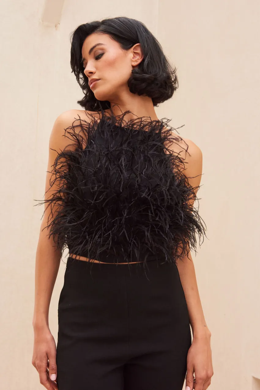 Joey Feather Top