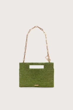 Lucinda Mini Rhinestone Shoulder Bag