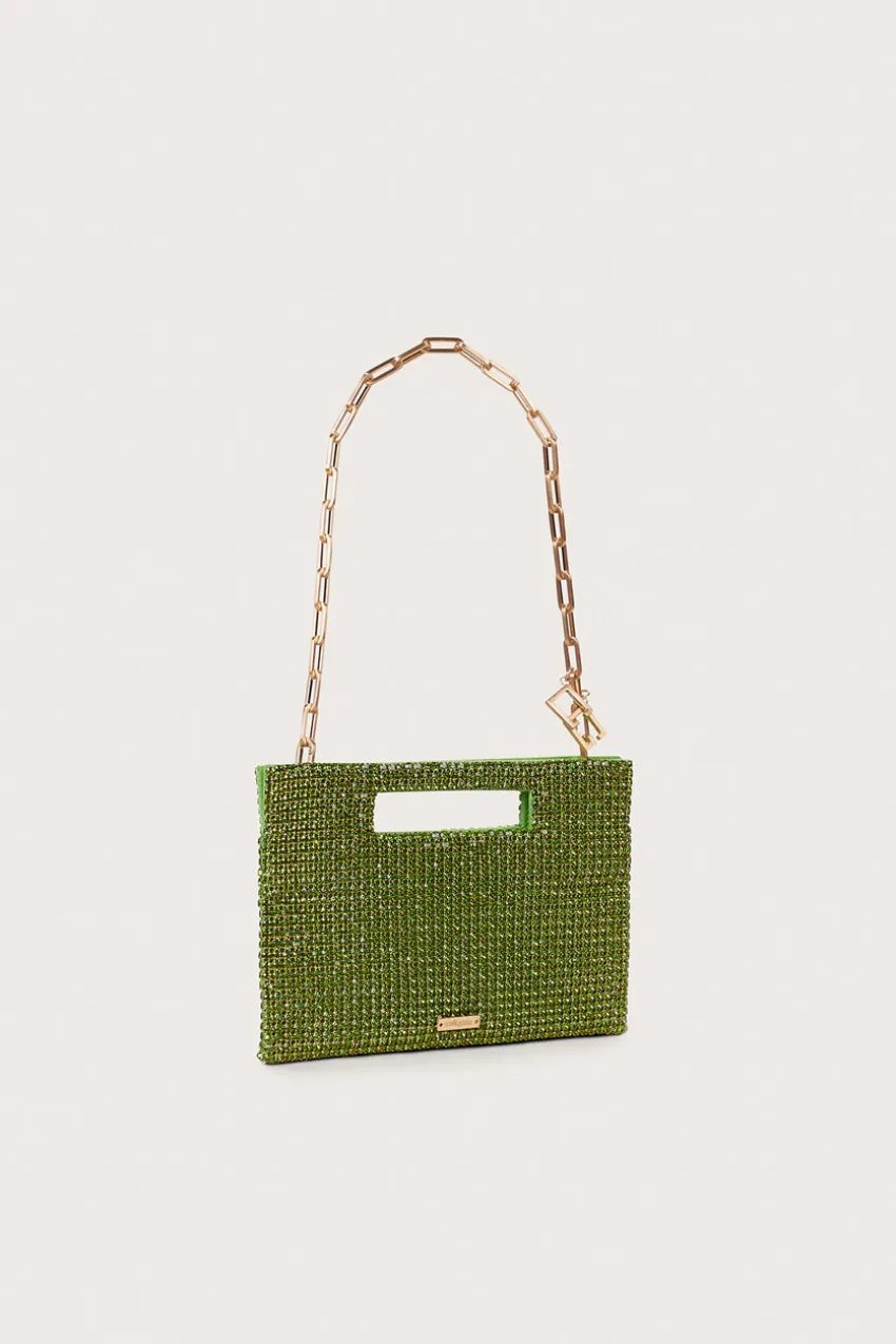 Lucinda Mini Rhinestone Shoulder Bag