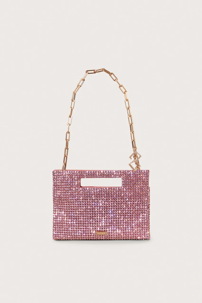 Lucinda Mini Rhinestone Shoulder Bag