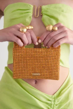 Lucinda Nano Rhinestone Clutch
