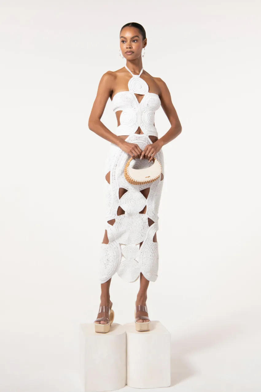 Shenaz Crochet Dress