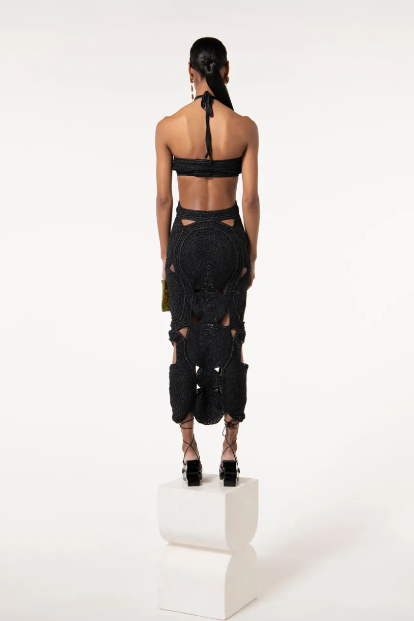 Shenaz Crochet Dress
