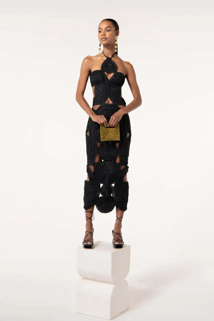 Shenaz Crochet Dress